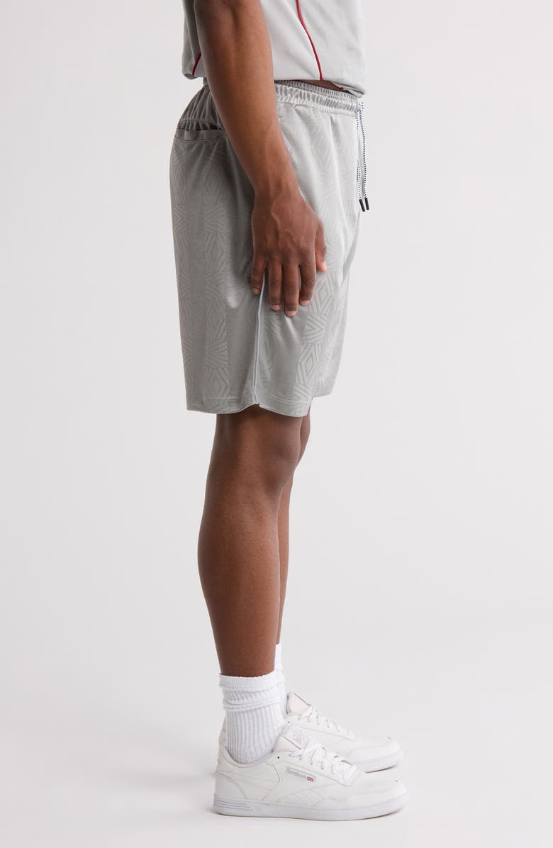 Umbro Football Shorts, Alternate, color, Silver Griffin