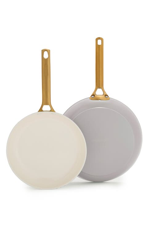 Reserve Set of 2 Ceramic Nonstick Frying Pans