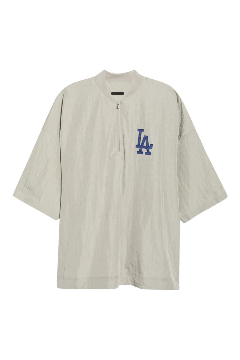 Dodgers Three-Quarter-Sleeve Pullover, Alternate, color, SEAL