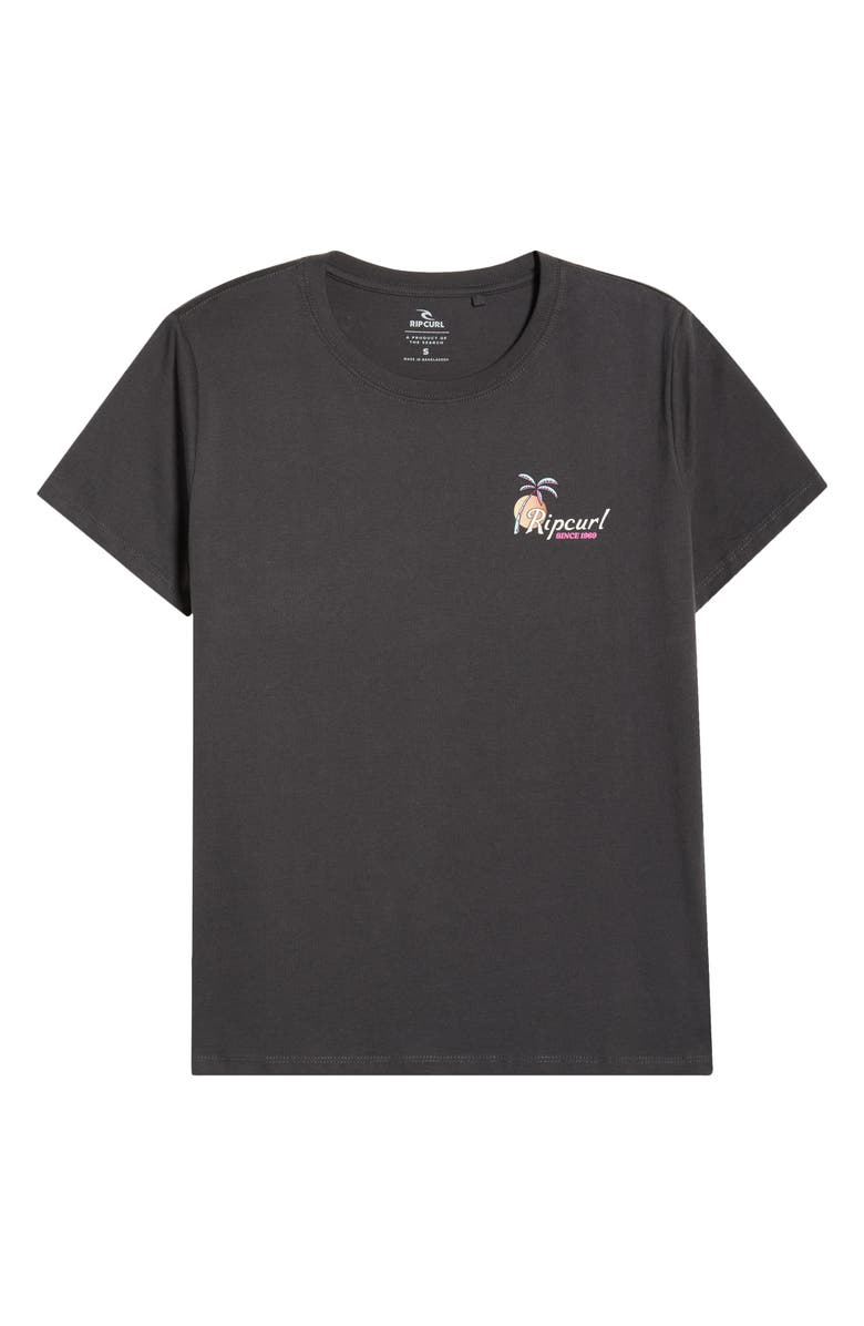 Rip Curl Tide Line Standard Graphic T-Shirt, Alternate, color, Washed Black
