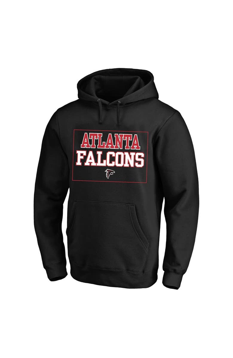 FANATICS Men's Fanatics  Black Atlanta Falcons Big & Tall Fleece Hoodie, Alternate, color, Black