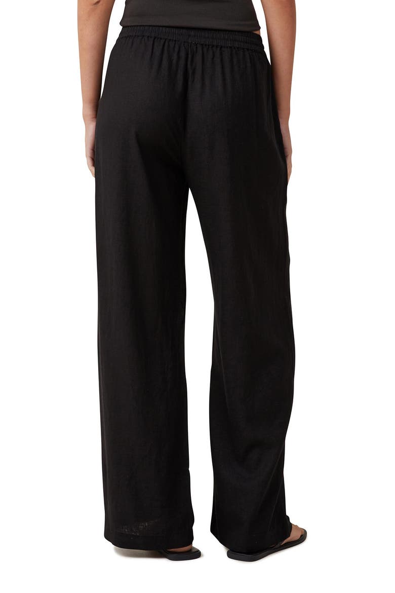 Women's Haven Wide Leg Pant, Alternate, color, Black