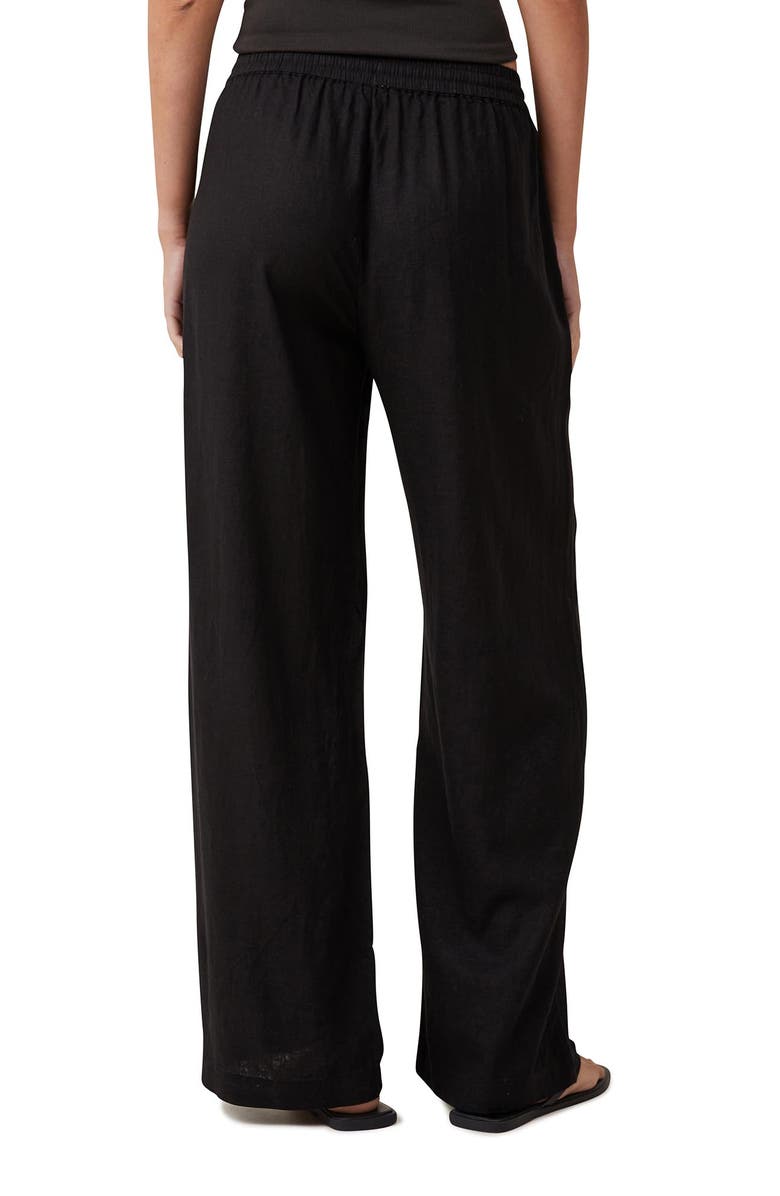 Cotton On Women's Haven Wide Leg Pant, Alternate, color, Black