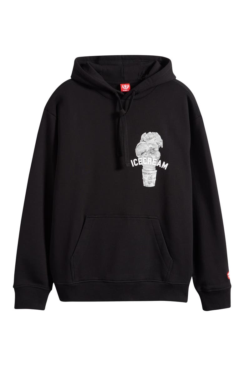 Blanco Graphic Hoodie, Alternate, color, BLACK