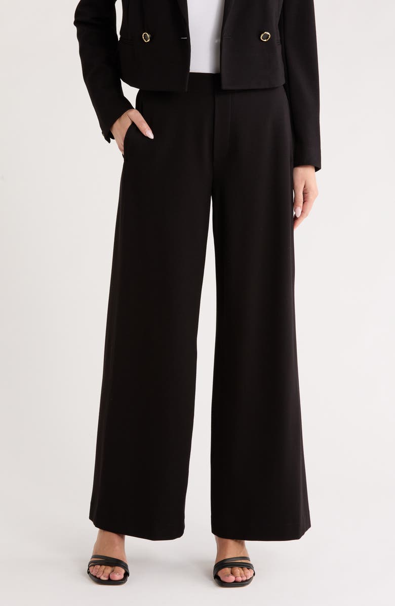 rag & bone Blanca Twill Pants, Main, color, Black