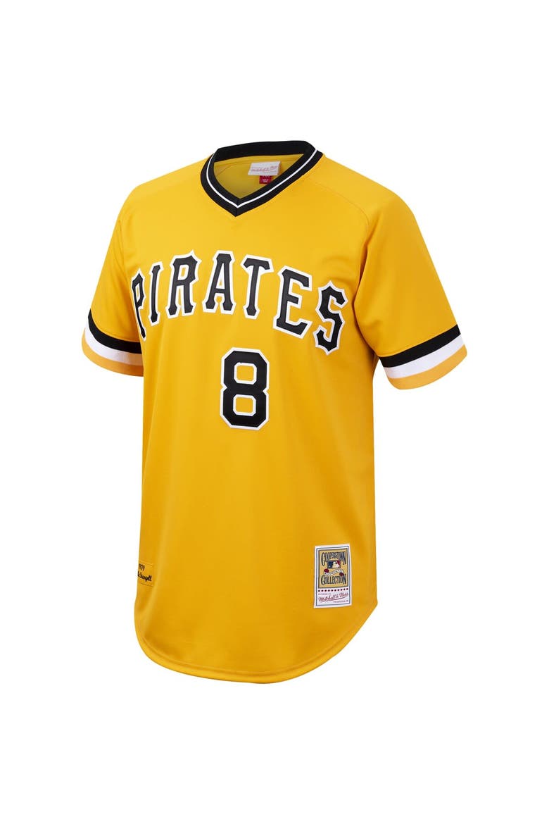 Willie Stargell Pittsburgh Pirates Mitchell & Ness Cooperstown Collection Authentic Jersey - Gold, Alternate, color, Gold