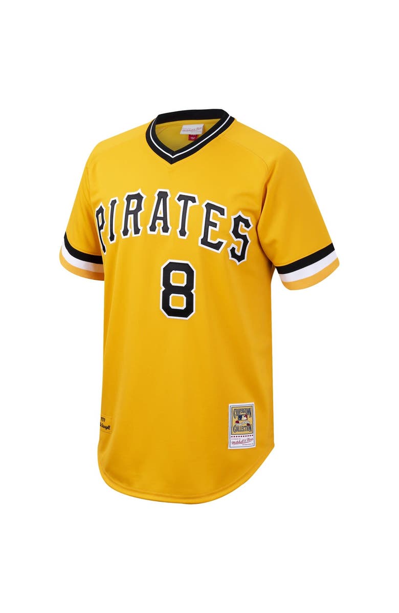 Mitchell & Ness Willie Stargell Pittsburgh Pirates Mitchell & Ness Cooperstown Collection Authentic Jersey - Gold, Alternate, color, Gold