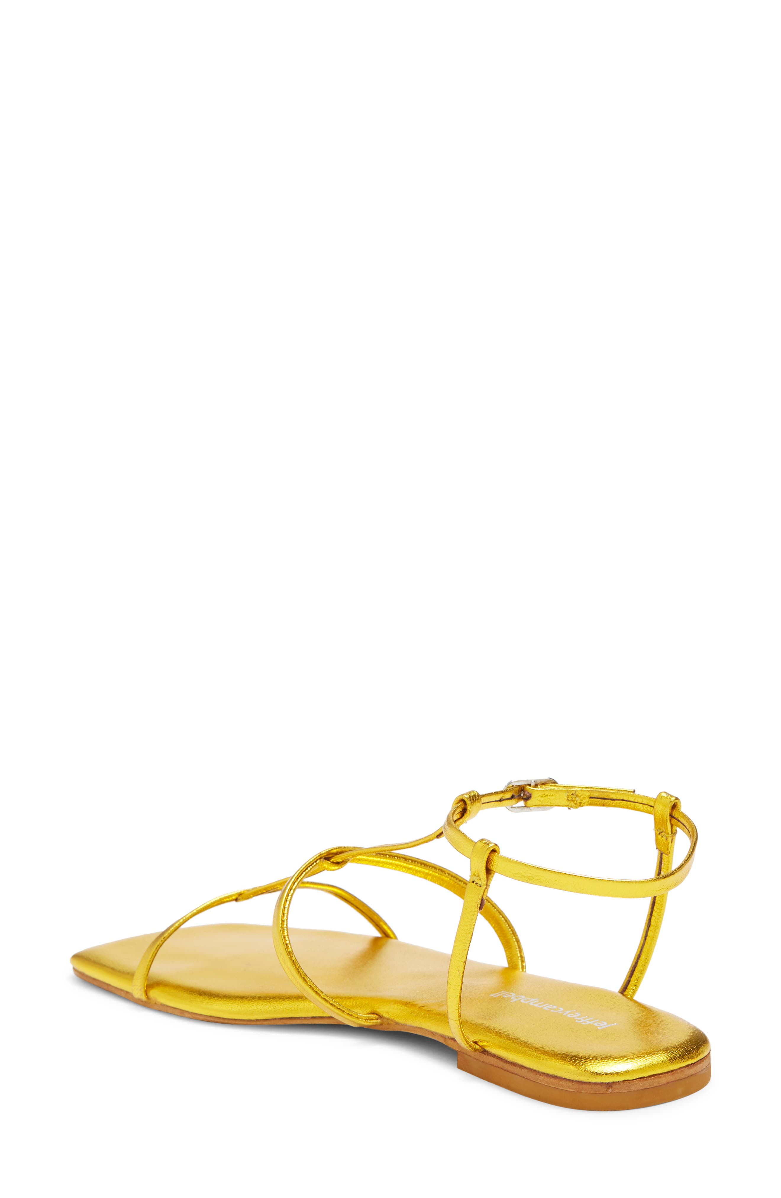 Corinth Gladiator Sandal, Alternate, color, YELLOW GOLD