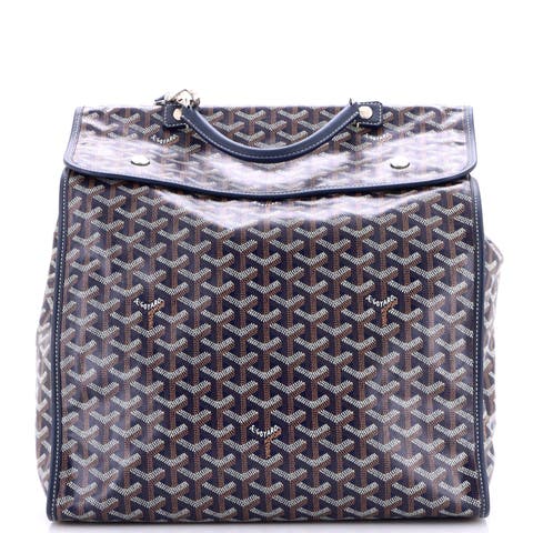 Saint Leger Briefcase Backpack Coated Canvas