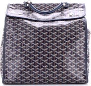 Pre-Owned Goyard Saint Leger Briefcase Backpack Coated Canvas