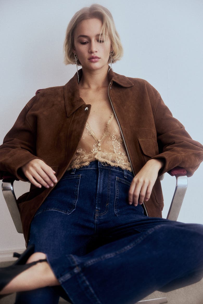 Wide High Jeans, Alternate, color, Denim blue