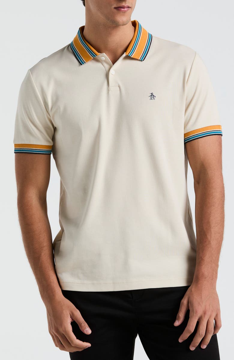 Original Penguin Novelty Cotton Interlock Polo, Main, color, 