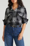 Universal Standard Maine Flannel Button-Up Shirt