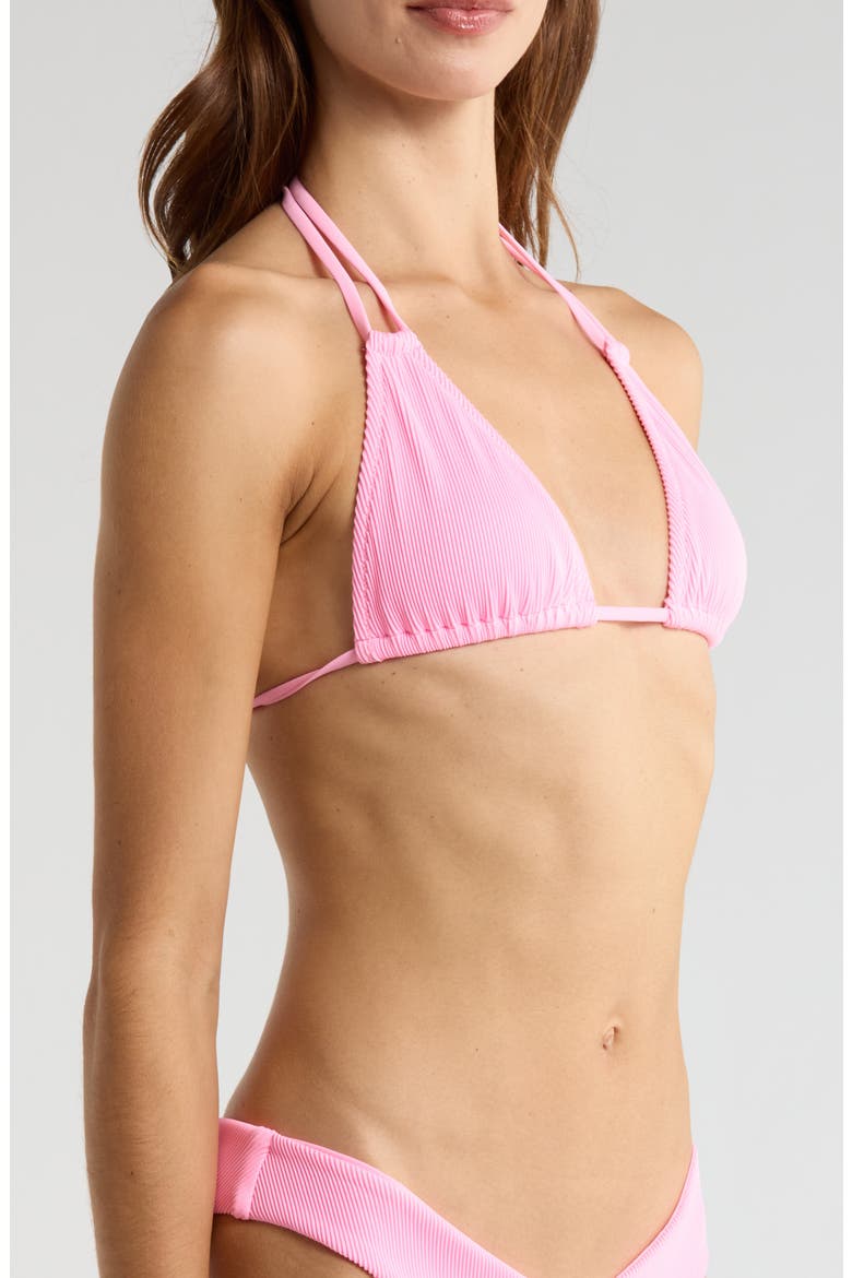 Halter Bikini Top, Alternate, color, FAIRY FLOSS