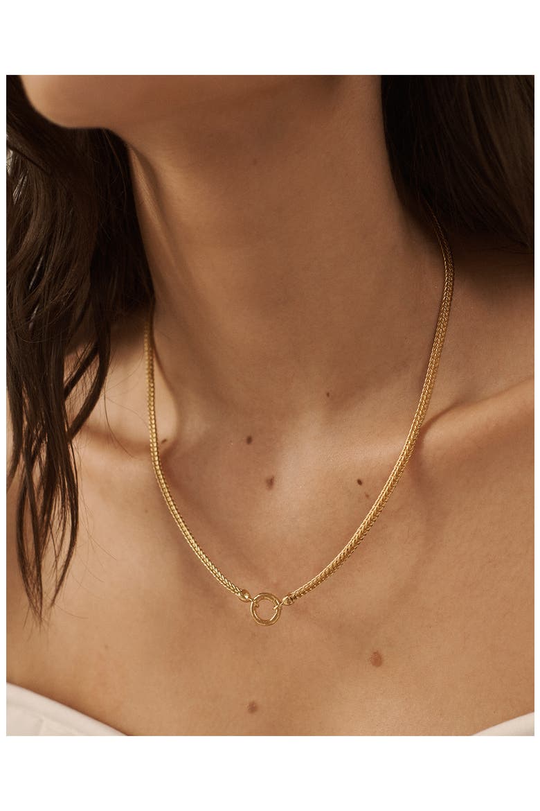 Juno Chain Necklace, Alternate, color, 18CT GOLD VERMEIL/ SS