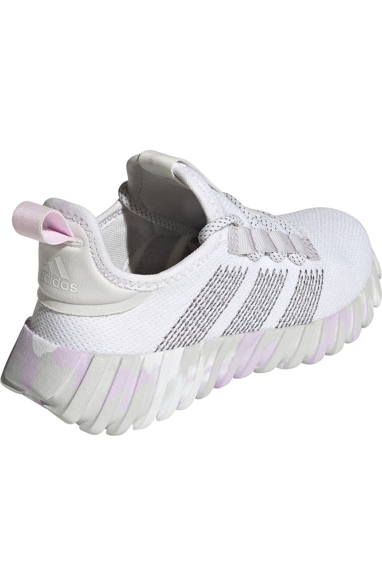 adidas Kids' Kaptir Flow Sneaker, Alternate, color, White/ Grey/ Dash Grey