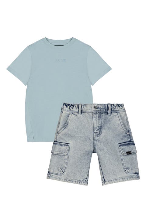 Kids' T-Shirt & Cargo Shorts Set (Little Kid)
