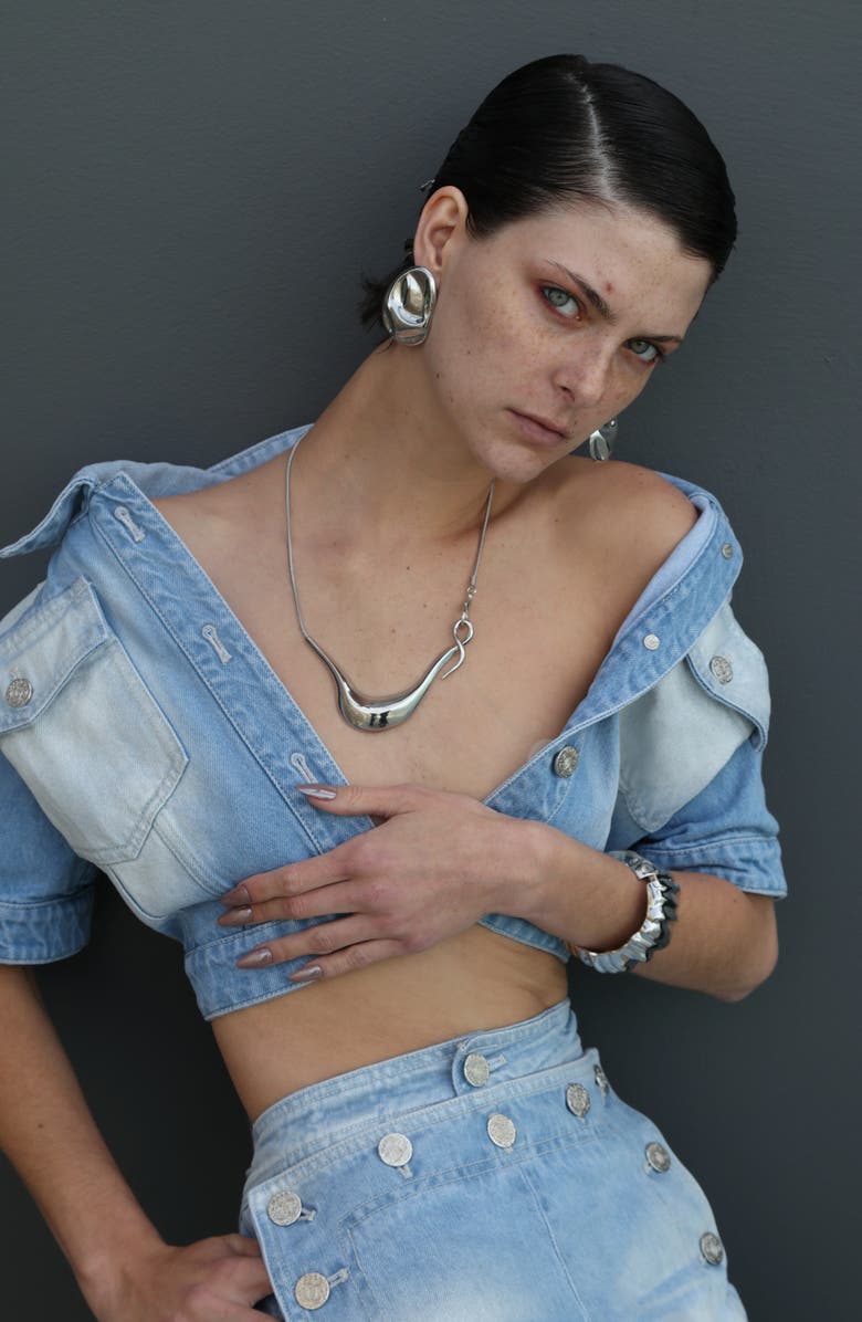 Kellery Origin Silver Pendant, Alternate, color, Silver