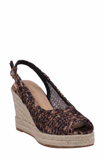 GC SHOES Amira Slingback Espadrille Wedge Sandal