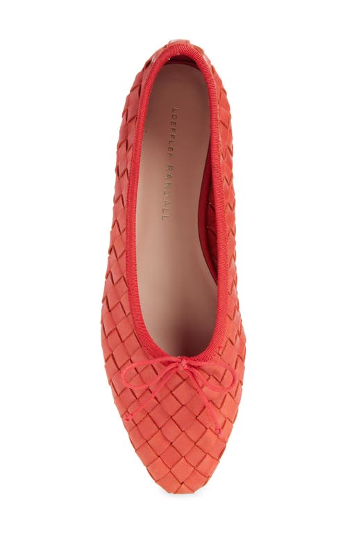 LOEFFLER RANDALL LOEFFLER RANDALL LANDRY WOVEN BALLET FLAT