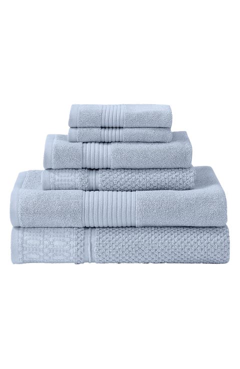 Jacquard 6-Piece Towel Set