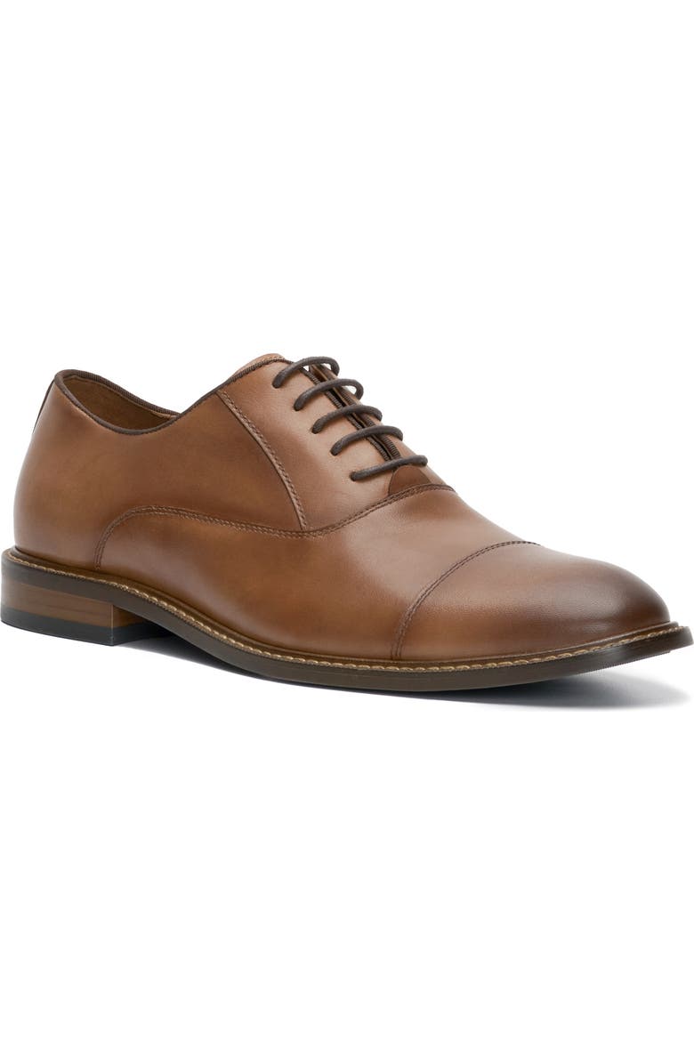 Vince Camuto Loxley Cap Toe Oxford, Main, color, Cognac/ Brown