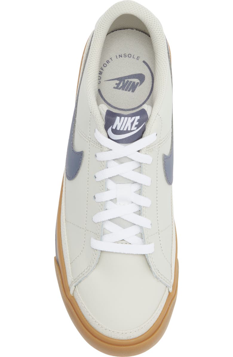 Nike Kids' Court Legacy Sneaker, Alternate, color, Light Bone/ Light Grey/ Brown