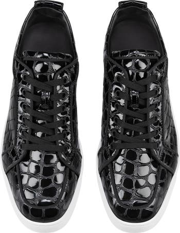 Christian Louboutin Rantulow Orlato Croc Embossed Patent