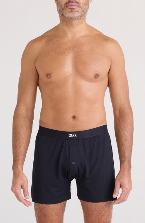 Saxx Snooze Boxer Briefs In Black