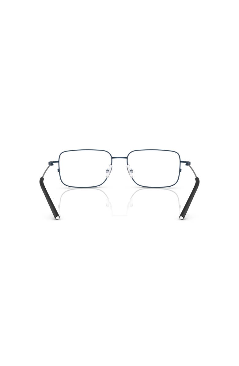 Moncler 54mm Irregular optical glasses, Alternate, color, Blue