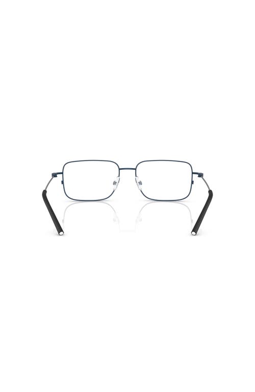 Moncler 54mm Irregular Optical Glasses In Blue
