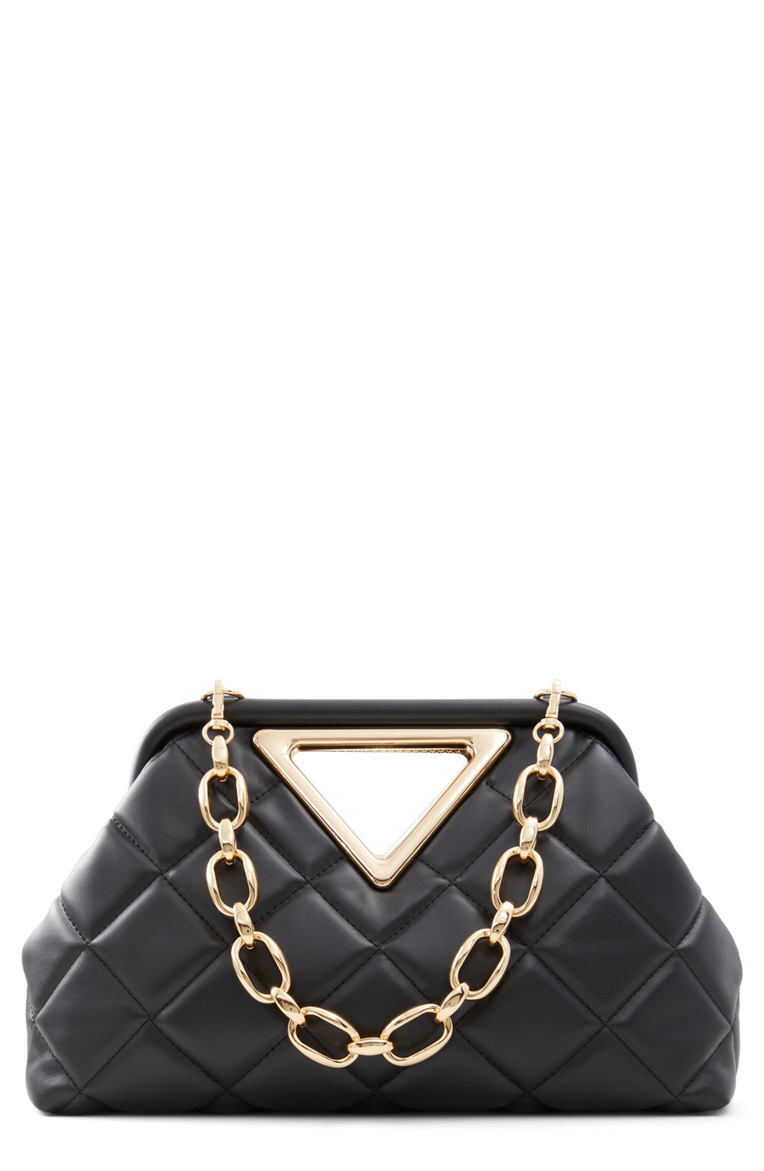 ALDO Triada Faux Leather Clutch, Main, color, 