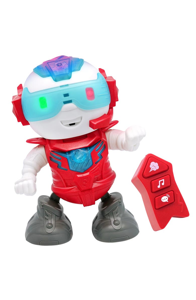 Dragon-i ChatiBot, Red, The Farting Talk Back Dancing Robot, Infa Red Remote, Alternate, color, Multicolored