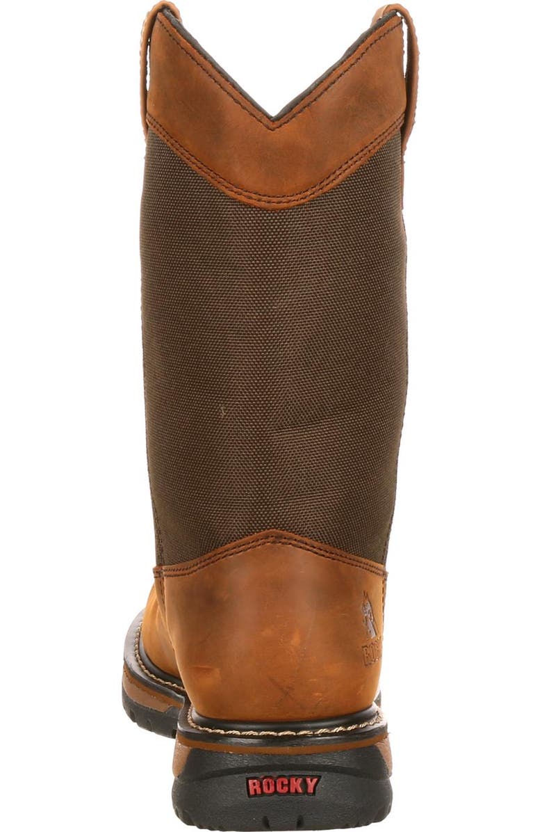 Rocky Ride 200G Insulated Waterproof Wellington Boot, Alternate, color, Brown