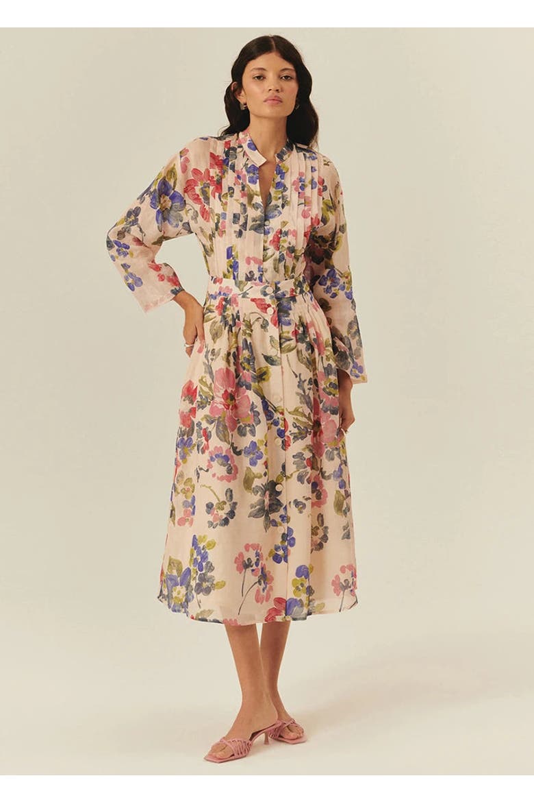 Maia Skirt, Main, color, Beige