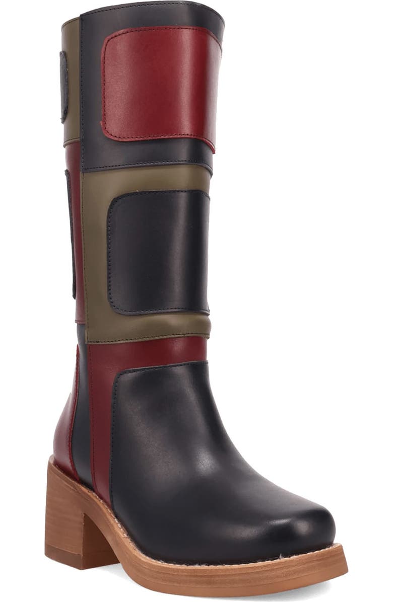 Dingo Patches Boot, Main, color, Black