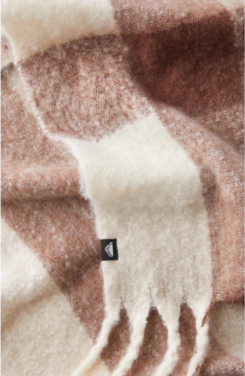 COTTON ON BODY Women's Active Body Chunky Knit Scarf, Alternate, color, Oatmeal Multi