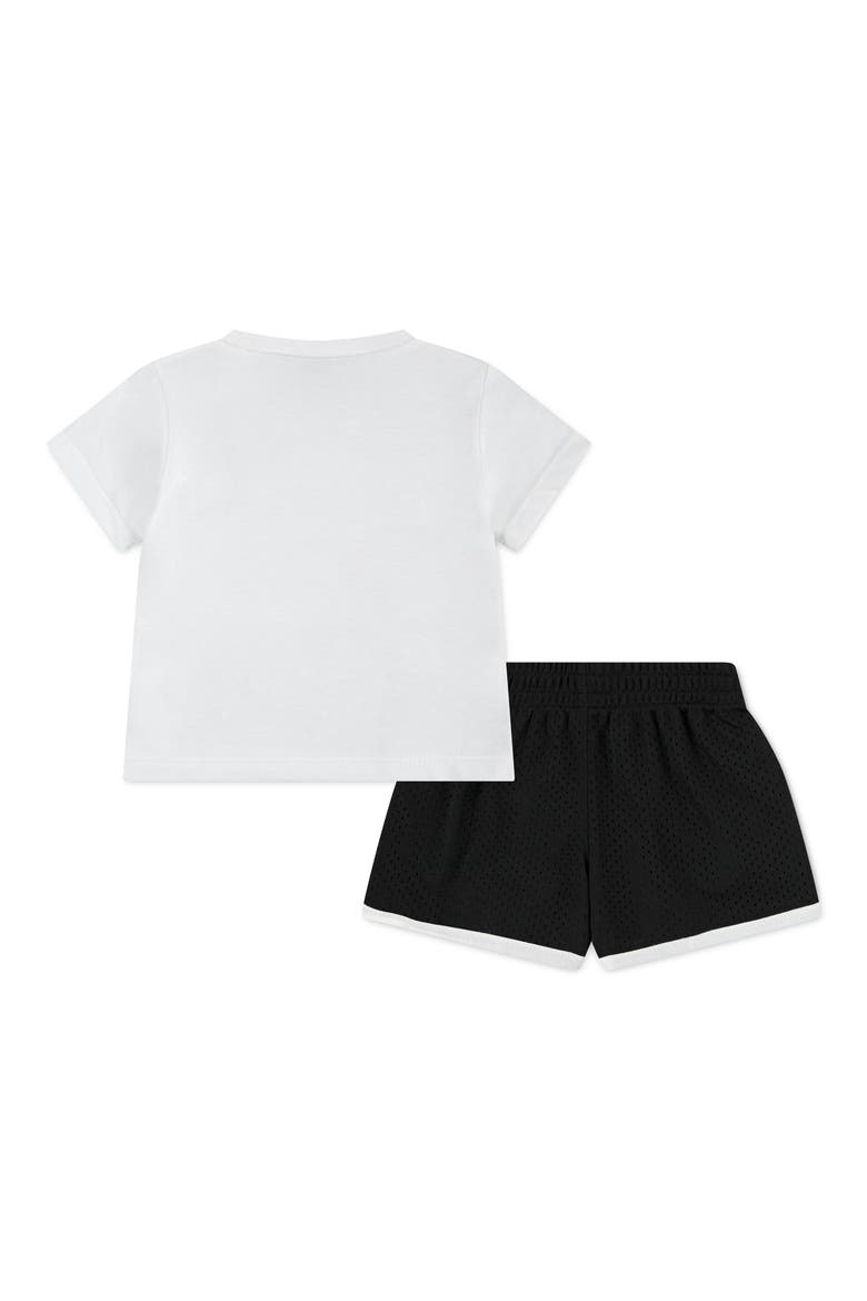 Just Believe Graphic T-Shirt & Shorts Set, Alternate, color, BLACK