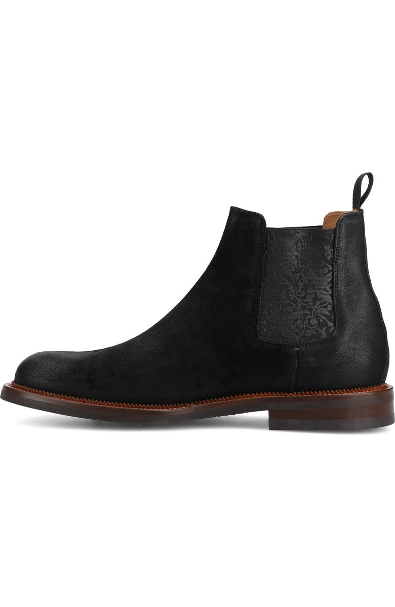 TAFT Men's Glen Chelsea Boot, Alternate, color, Black Suede