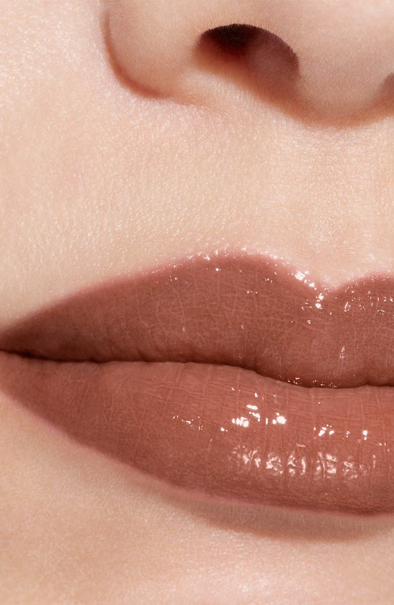 CHANEL ROUGE COCO FLASH Hydrating Vibrant Shine Lip Colour, Alternate, color, Raw Brown
