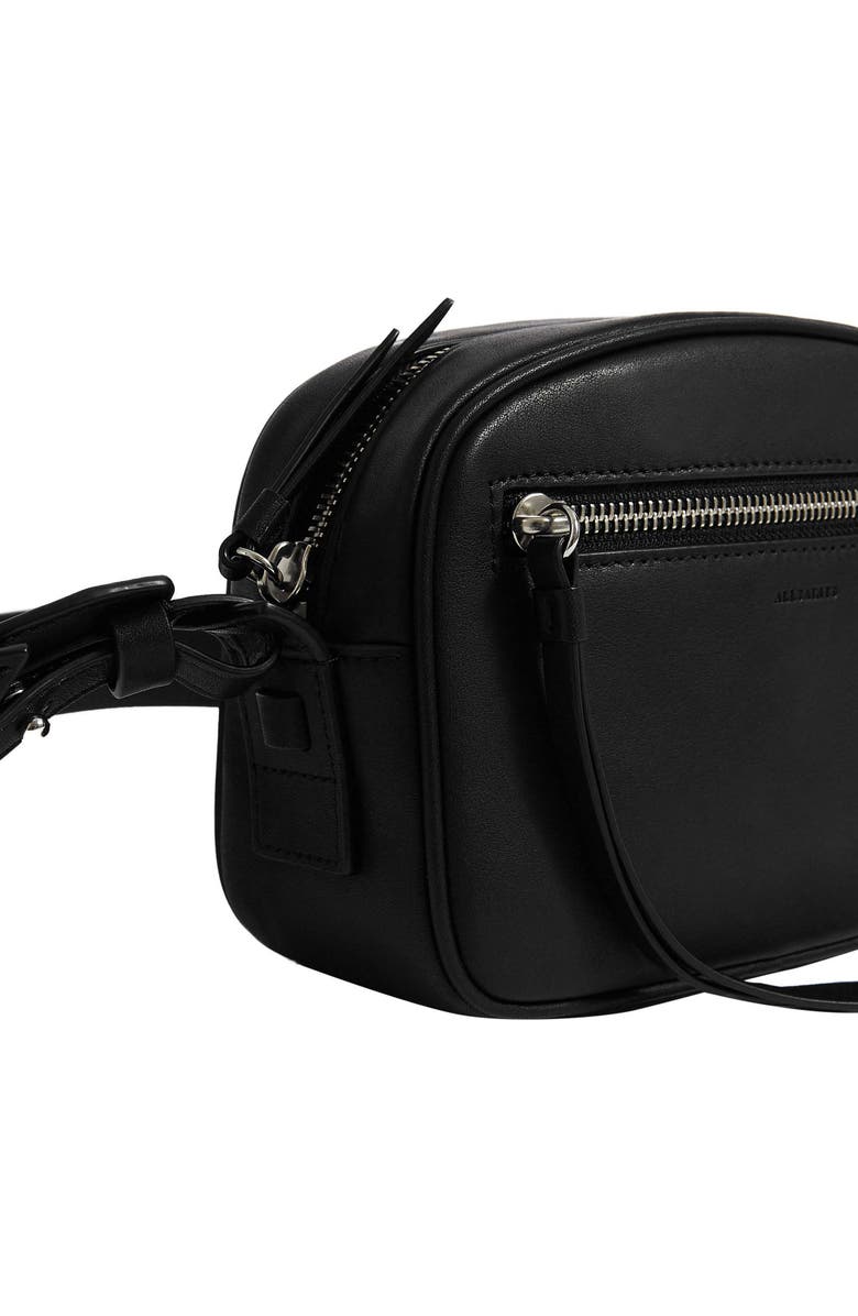 AllSaints Captain Leather Belt Bag, Alternate, color,