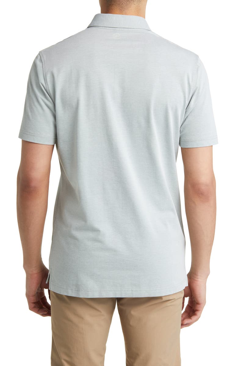 Peter Millar Albatross Pima Cotton Blend Piqué Button-Down Polo, Alternate, color, 