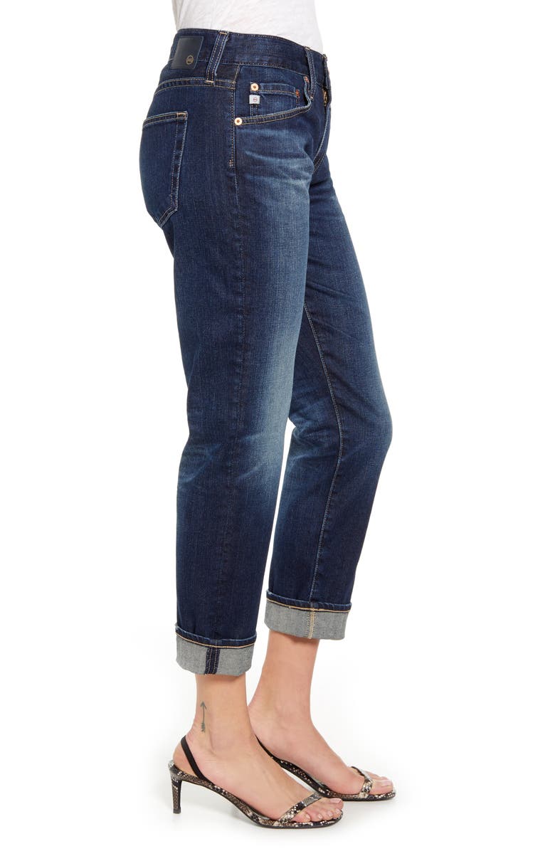 AG Ex-Boyfriend Slouchy Slim Jeans, Alternate, color, 7 Years Earnest