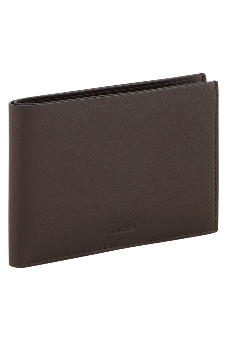 Nappa Leather Bifold Wallet, Alternate, color, TOBACCO