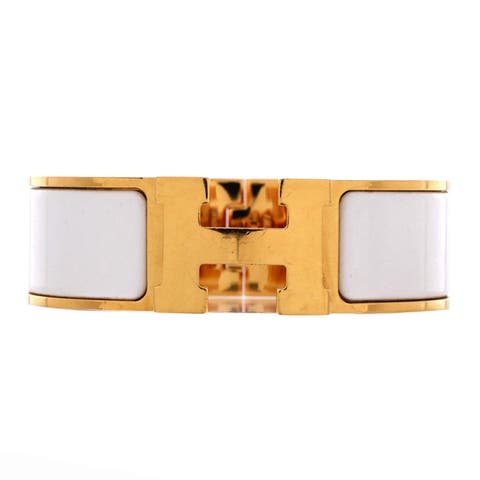Clic H Bracelet Enamel Wide