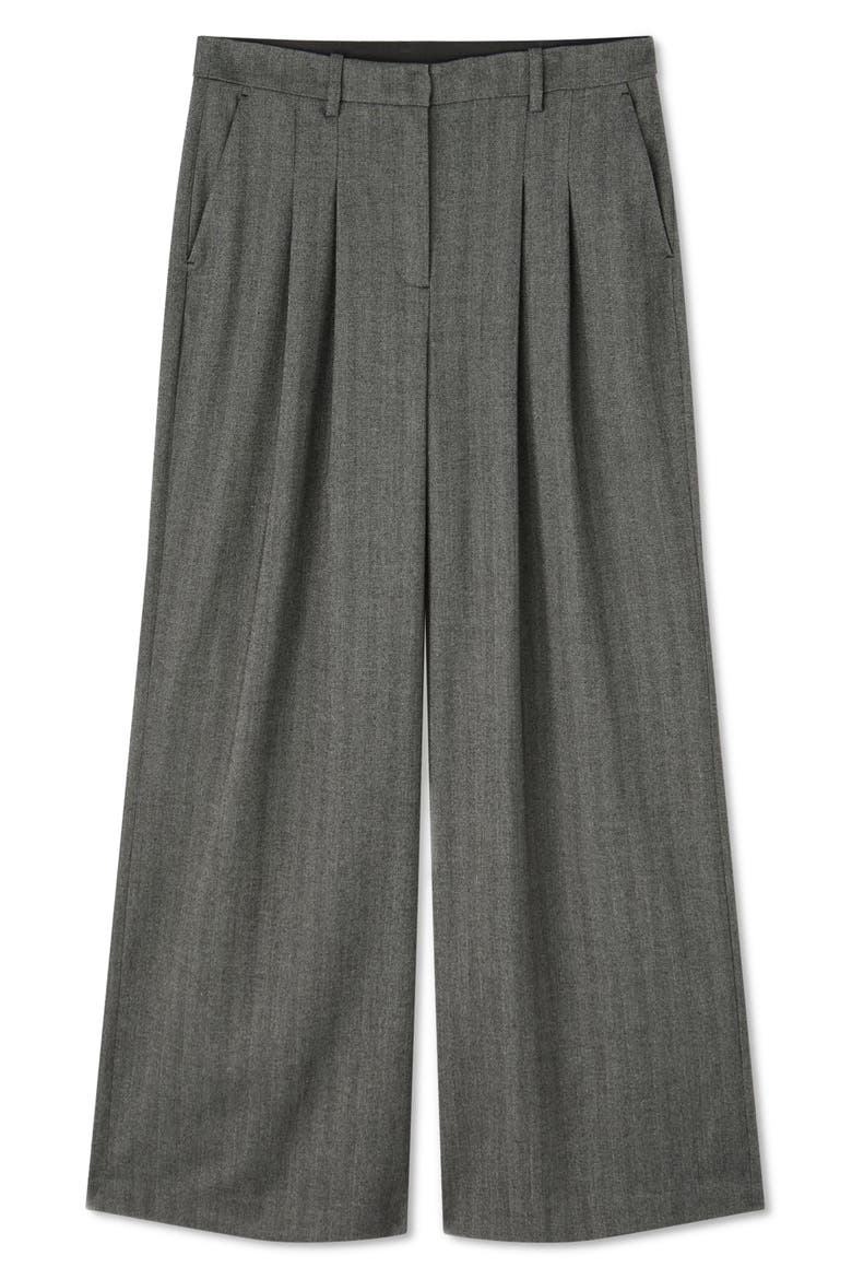 Liz Wide Leg Pants, Alternate, color, GREY