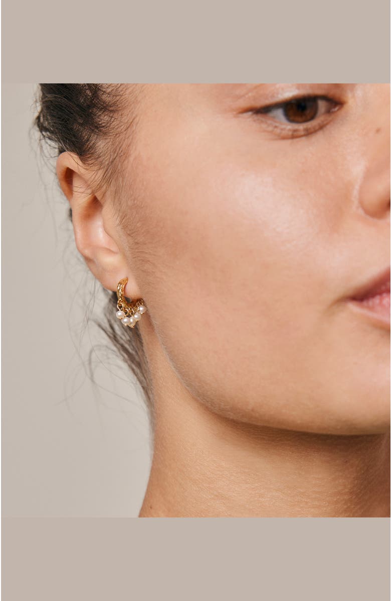 Enamel Copenhagen Astrid Earring, Alternate, color, Pearl