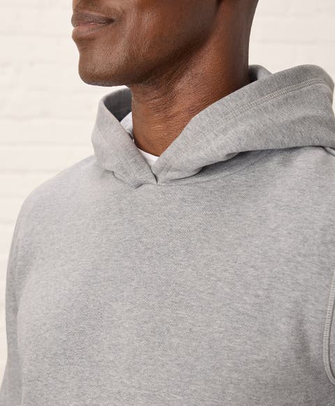 Organic Cotton Cloud Brushed Fleece Pullover Hoodie