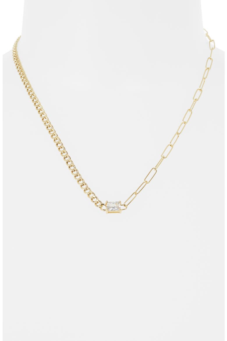 Birthstone Necklace, Alternate, color, YELLOW-APRIL