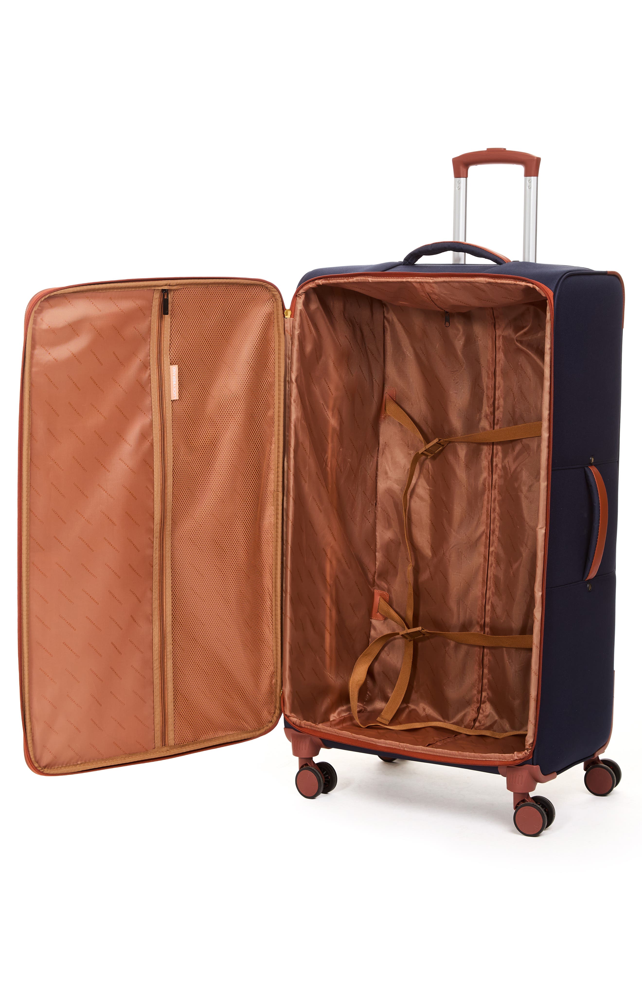 Lucky Brand Mason 32-Inch Spinner Luggage, Alternate, color, Navy